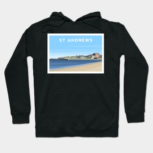 St Andrews Coast, Fife - Scotland Hoodie